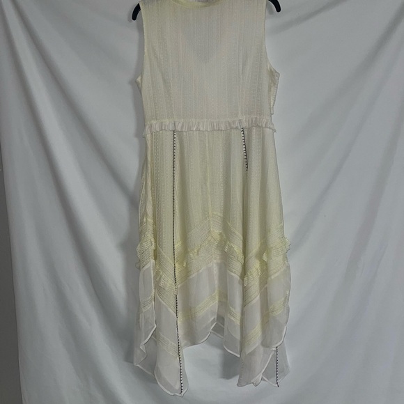 Soft Surroundings Dress Villette White Lace Summer Sz PM off white - Picture 7 of 11